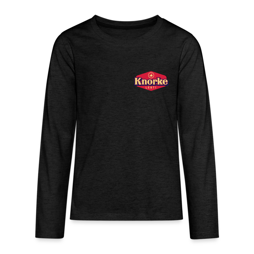 KNORKE lebt! - Teenager Langarmshirt - charcoal grey