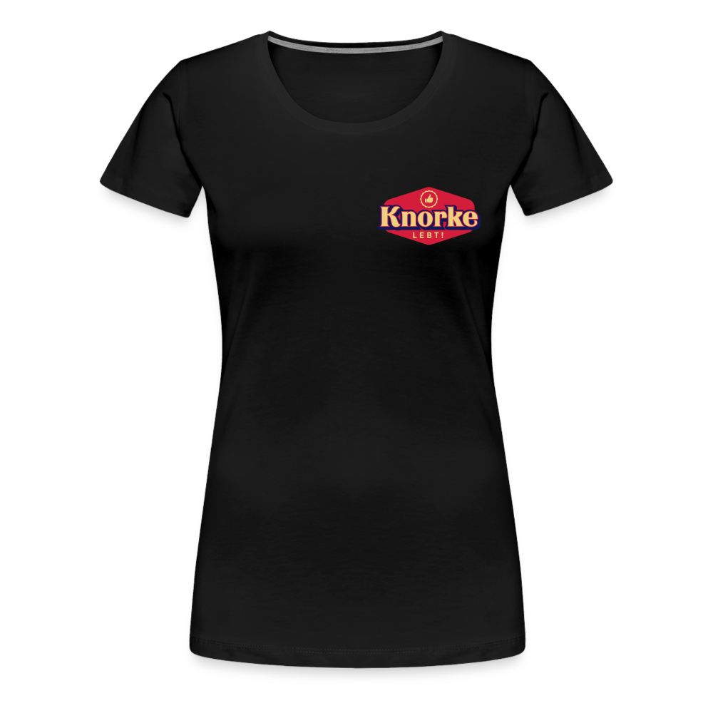 KNORKE lebt! - Frauen Premium T-Shirt - black