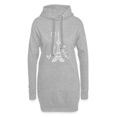 Eiffelturm in Berlin Bonjour - Hoodie-Kleid