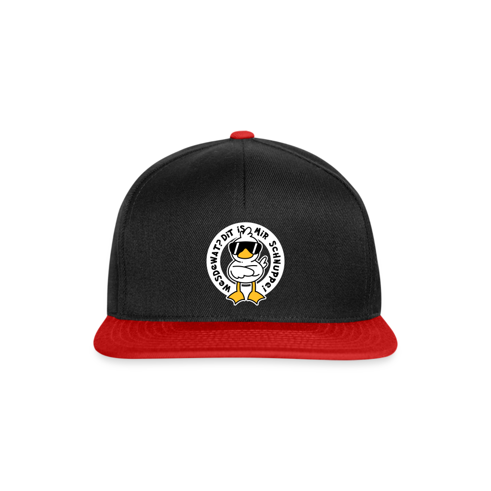 Wesdewat? - Snapback Cap - black/red