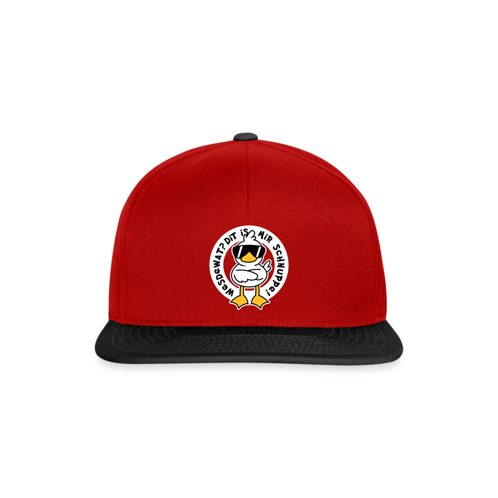 Wesdewat? - Snapback Cap - red/black