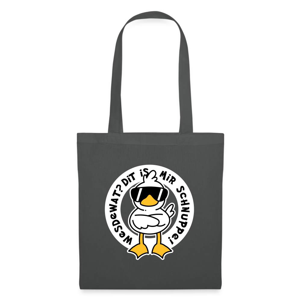 Wesdewat? - Stoffbeutel - graphite grey