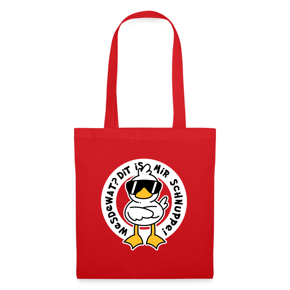 Wesdewat? - Stoffbeutel - red