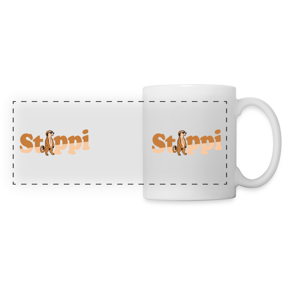 Stippi - Tasse zweifarbig - white