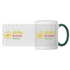 Dufte, Knorke, Urst - Tasse zweifarbig - white/dark green
