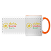 Dufte, Knorke, Urst - Tasse zweifarbig - white/orange