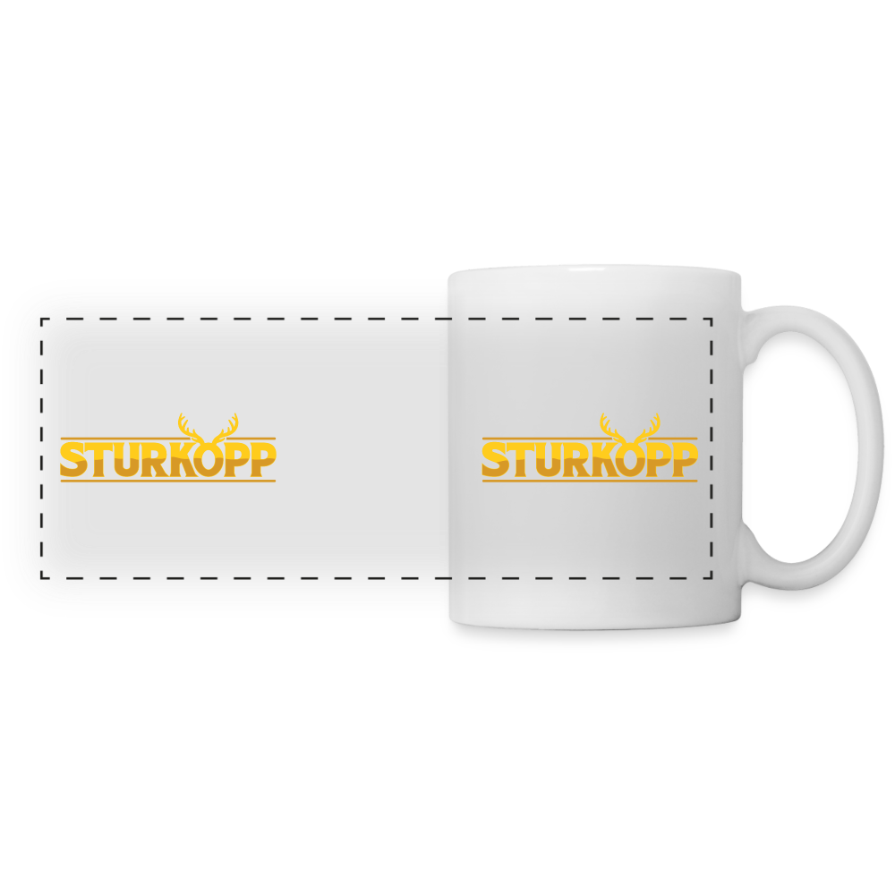 Sturkopp - Tasse zweifarbig - white