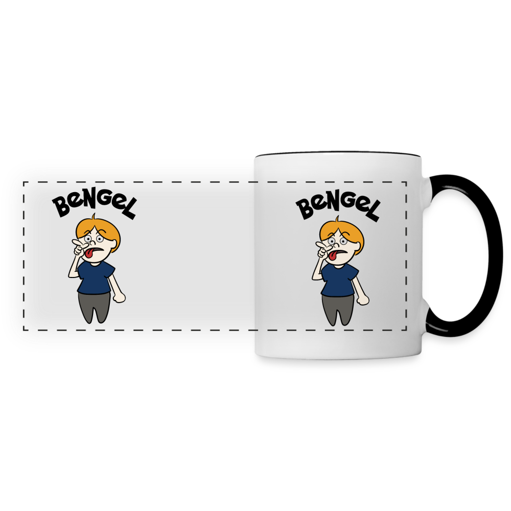 Bengel - Tasse zweifarbig - white/black