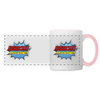 Auwacka! - Tasse zweifarbig - white/pink