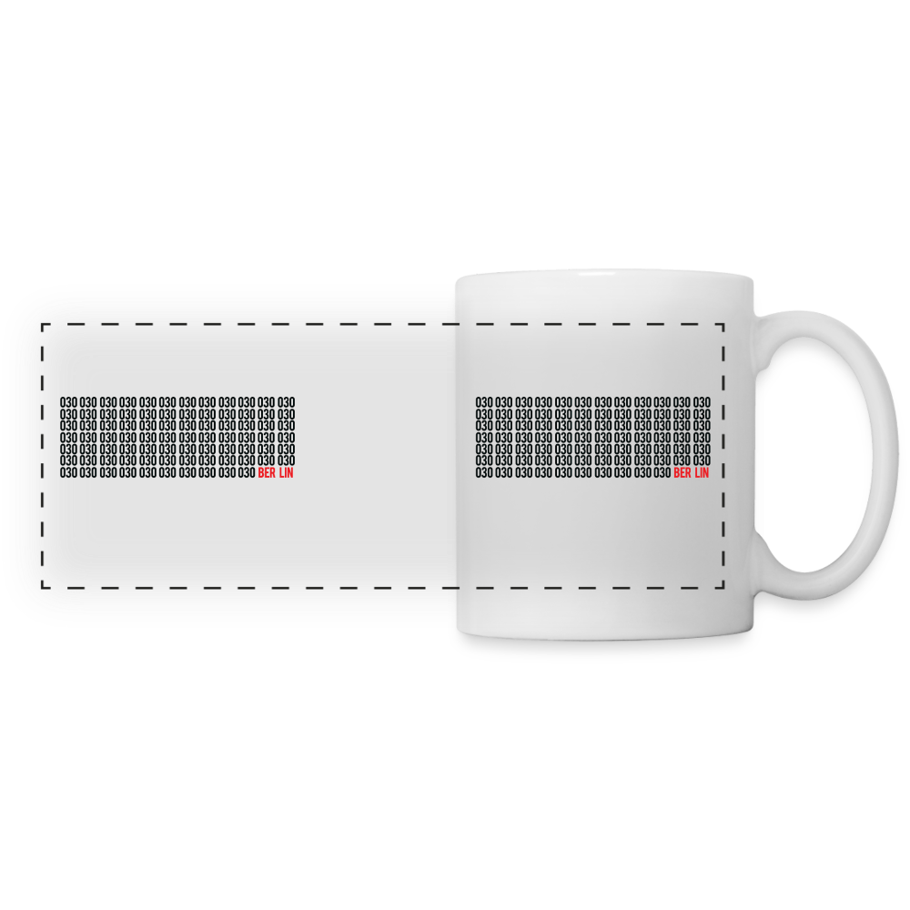030 Berlin - Tasse zweifarbig - white