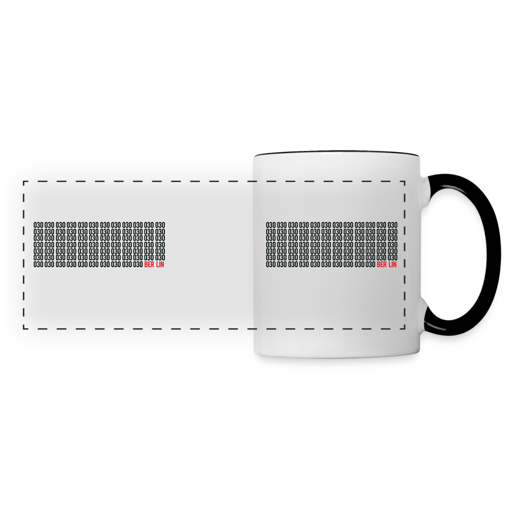 030 Berlin - Tasse zweifarbig - white/black