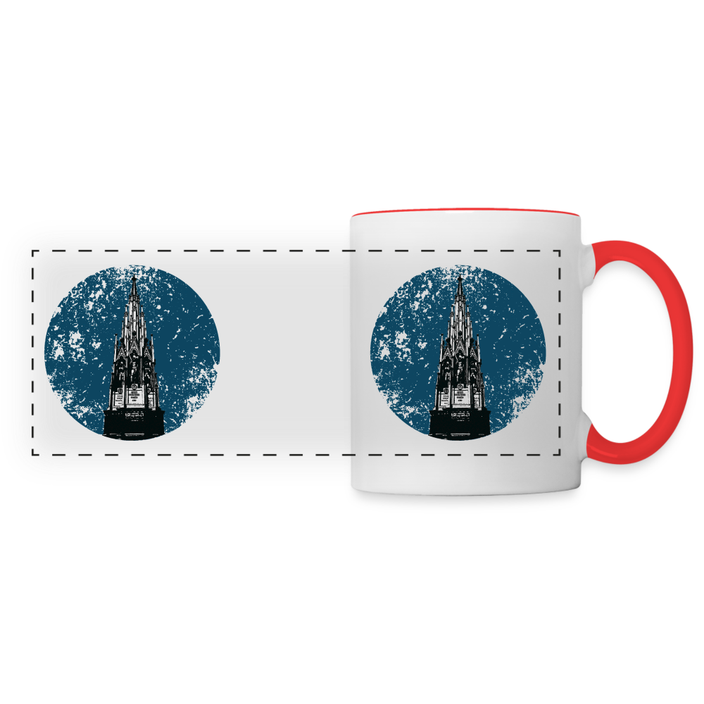 Viktoriapark - Tasse zweifarbig - white/red