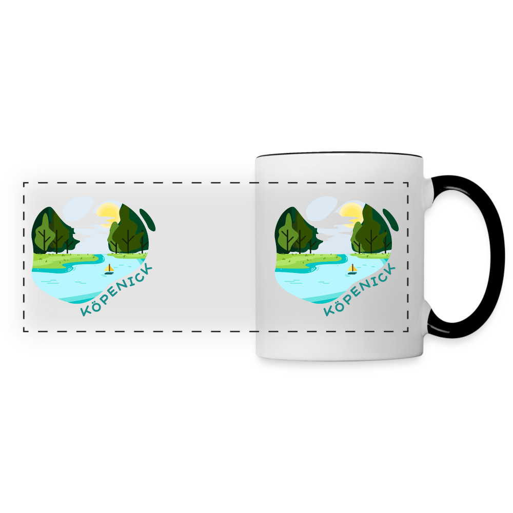 Köpenick am Wasser - Tasse zweifarbig - white/black