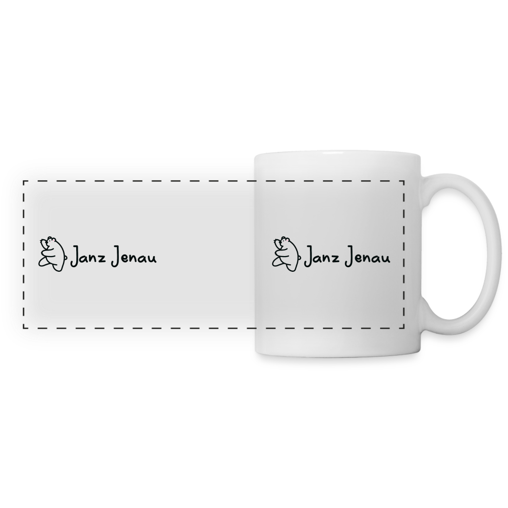 Janz Jenau - Tasse zweifarbig - white