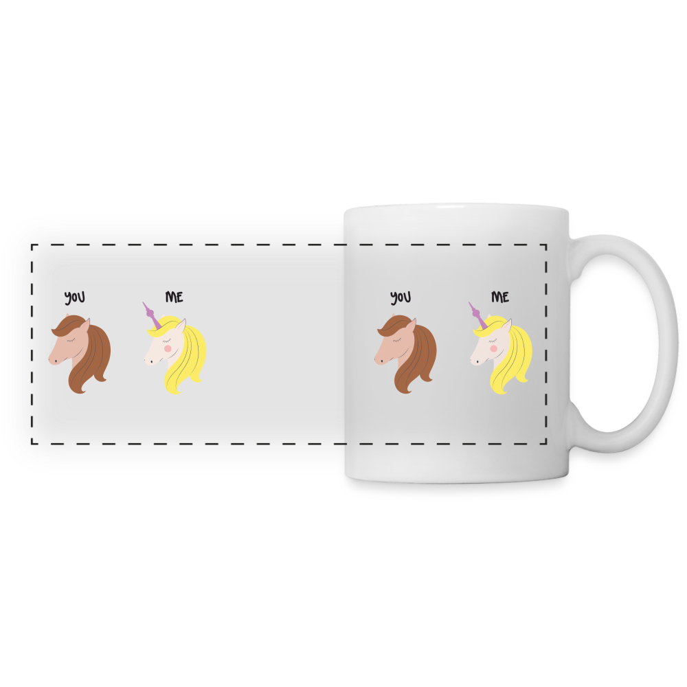 Berliner Einhorn - Tasse zweifarbig - white