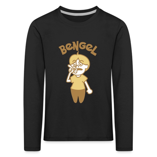 Bengel - Kinder Langarmshirt - black