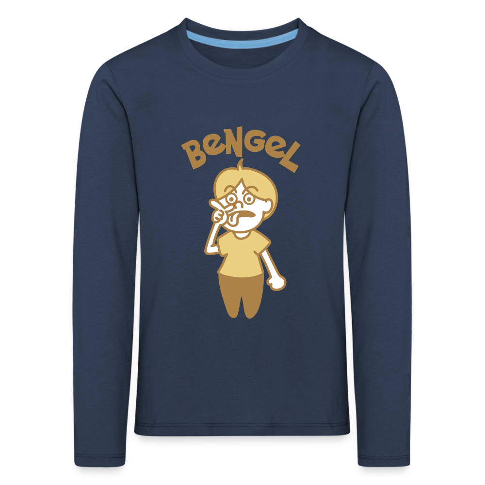 Bengel - Kinder Langarmshirt - navy