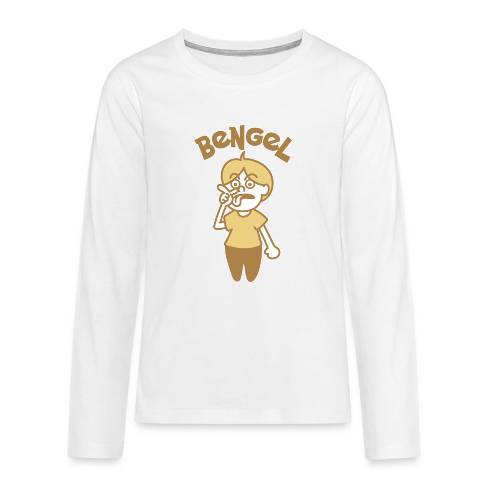 Bengel - Teenager Langarmshirt - white