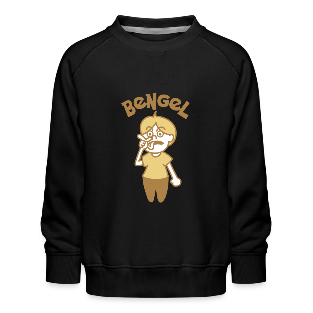Bengel - Kinder Premium Sweatshirt - black