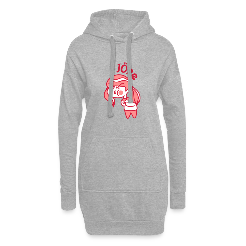 Jöre - Hoodie-Kleid - heather grey