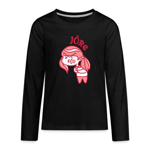 Jöre - Teenager Langarmshirt - black
