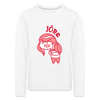 Jöre - Kinder Langarmshirt - white