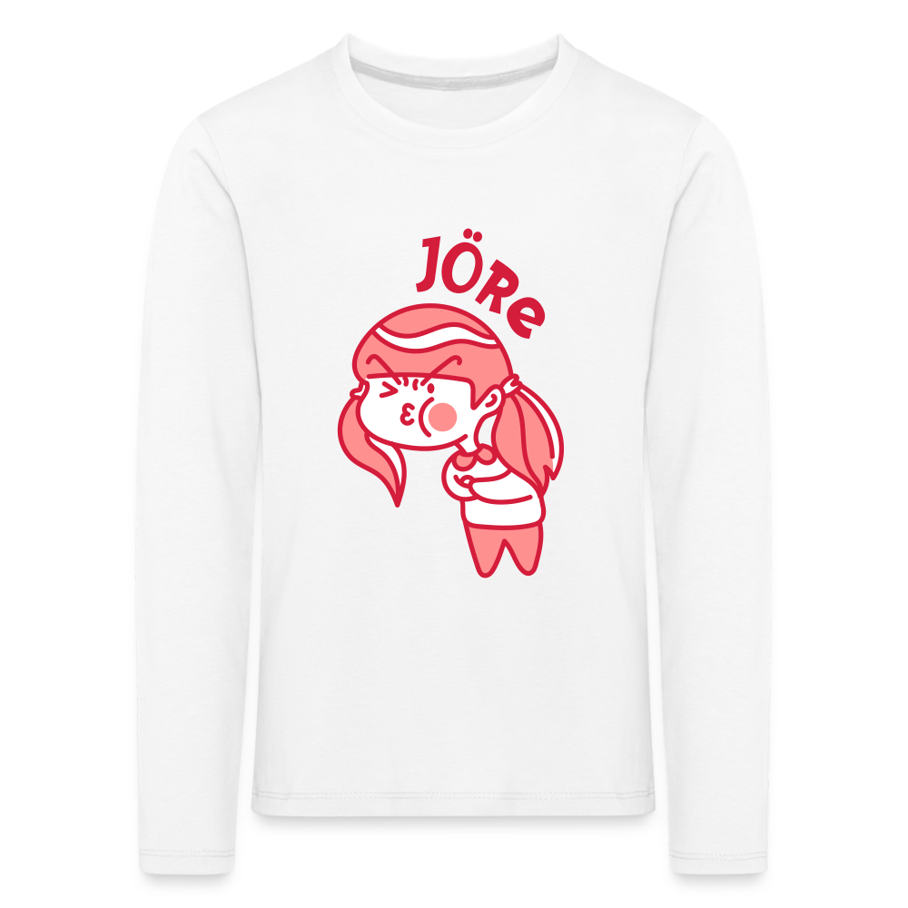 Jöre - Kinder Langarmshirt - white