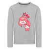 Jöre - Kinder Langarmshirt - heather grey