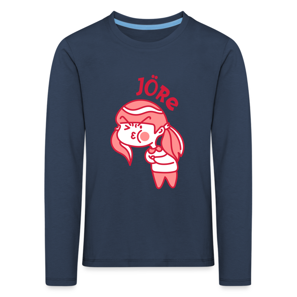 Jöre - Kinder Langarmshirt - navy
