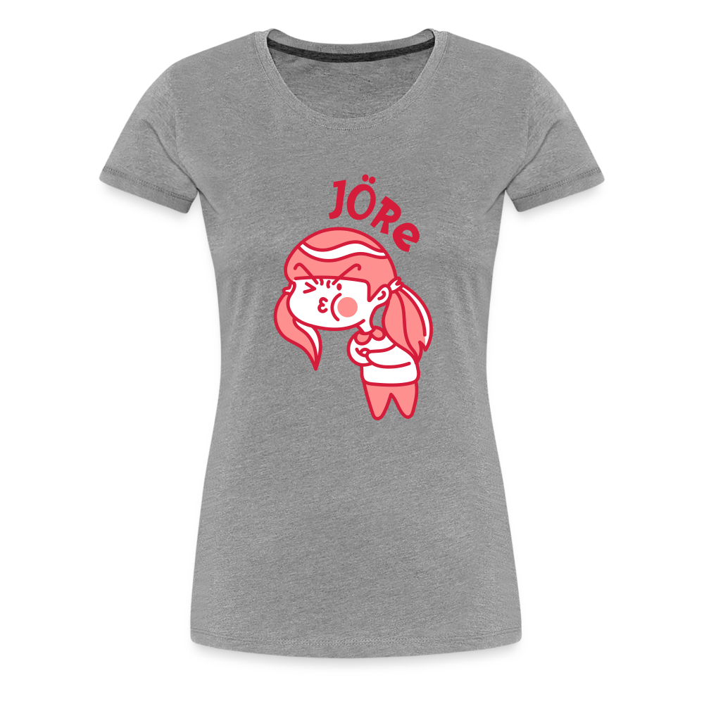 Jöre - Frauen Premium T-Shirt - heather grey