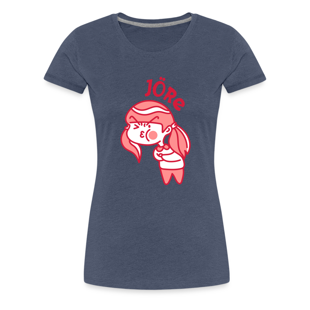 Jöre - Frauen Premium T-Shirt - heather blue