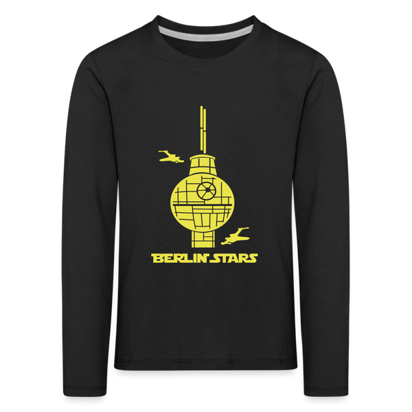 Berlin Stars Motiv auf einem Kinder Langarmshirt.