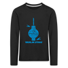 Berlin Stars - Kinder Langarmshirt - black