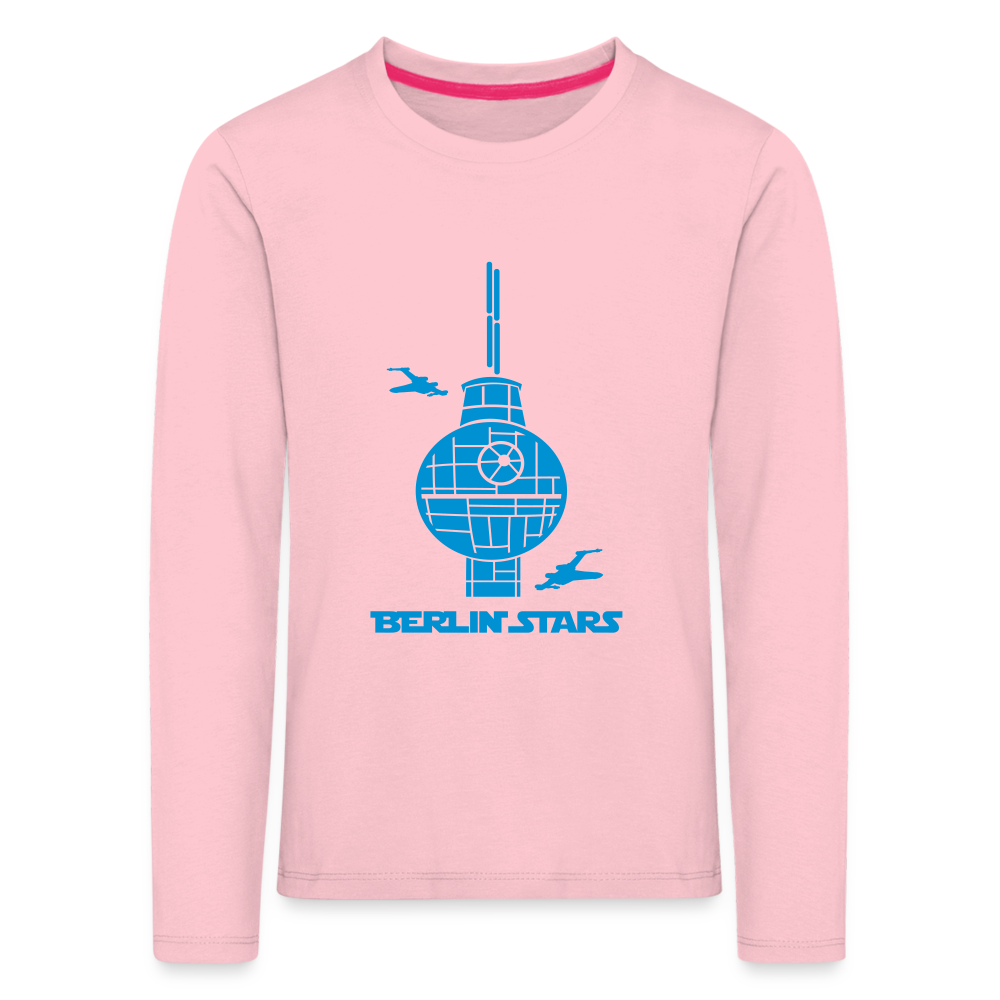Berlin Stars - Kinder Langarmshirt - rose shadow