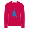 Berlin Stars - Kinder Langarmshirt - dark pink