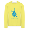 Berlin Stars - Kinder Langarmshirt - yellow