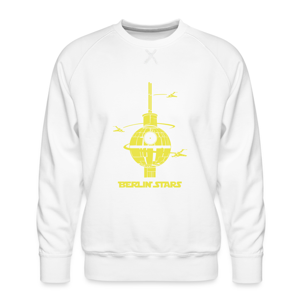 Berlin Stars - Männer Premium Sweatshirt - white