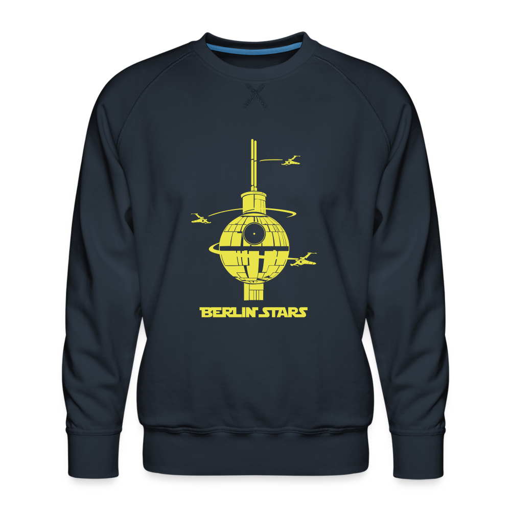 Berlin Stars - Männer Premium Sweatshirt - navy