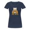 ick wees - Frauen Premium T-Shirt - navy