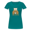 ick wees - Frauen Premium T-Shirt - diva blue