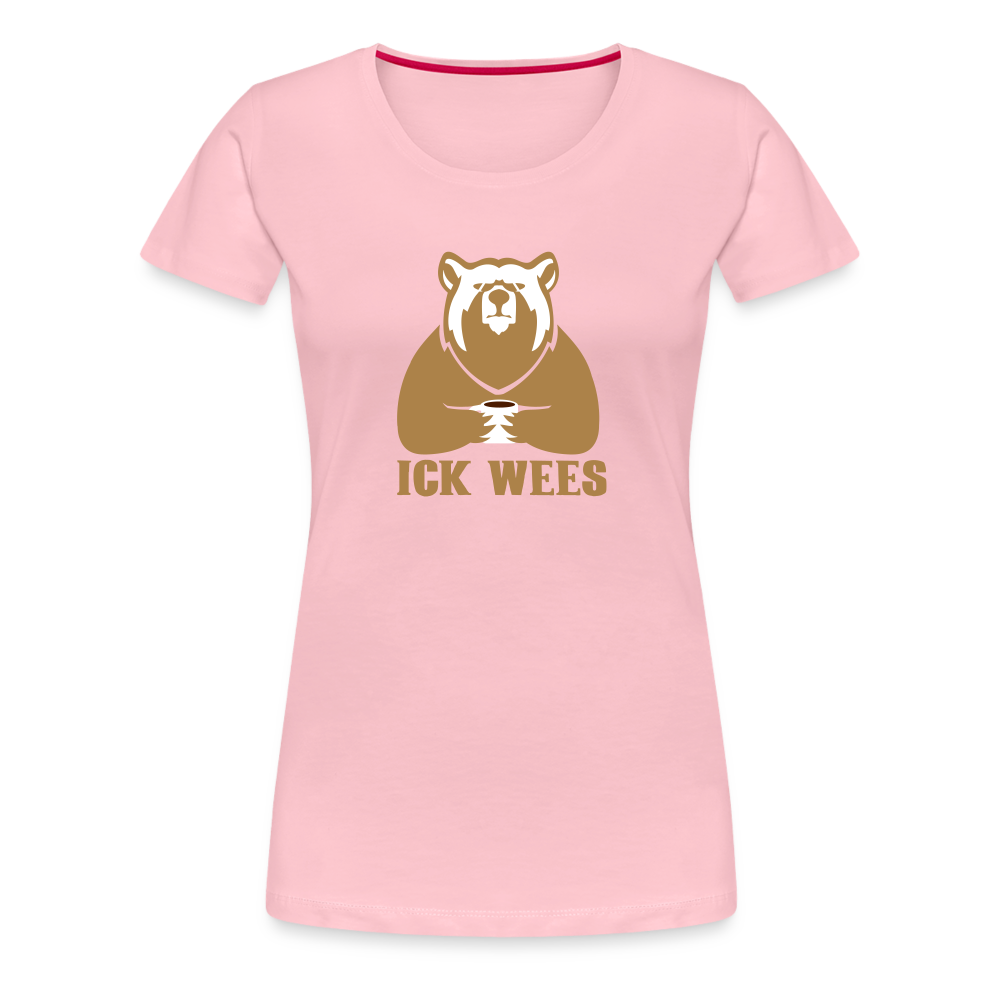ick wees - Frauen Premium T-Shirt - rose shadow