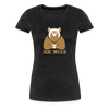 ick wees - Frauen Premium T-Shirt - charcoal grey