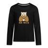 Ick Wees - Teenager Langarmshirt - black