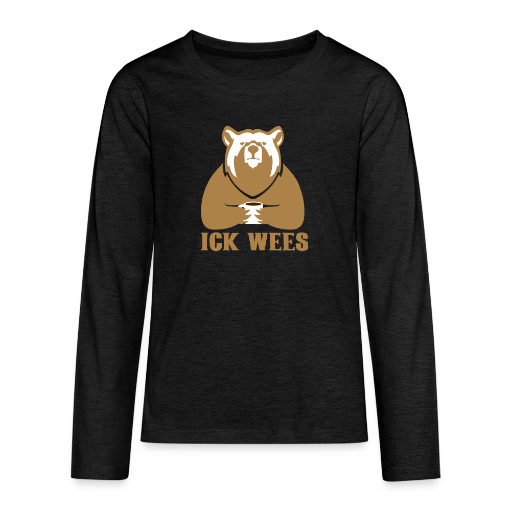 Ick Wees - Teenager Langarmshirt - charcoal grey