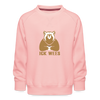 Ick Wees - Kinder Premium Sweatshirt - crystal pink