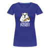 Pass ma uff Keule - Frauen Premium T-Shirt - royal blue