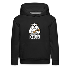 Pass ma uff Keule - Kinder Premium Hoodie