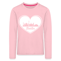 I love Berlin weiß - Kinder Langarmshirt