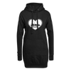 I love Berlin weiß - Hoodie-Kleid - black