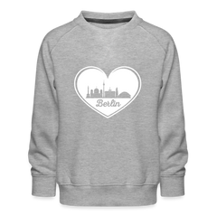 I love Berlin weiß - Kinder Premium Sweatshirt